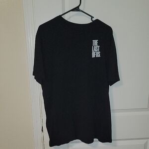 Black Short Sleeve Crew Neck Tee